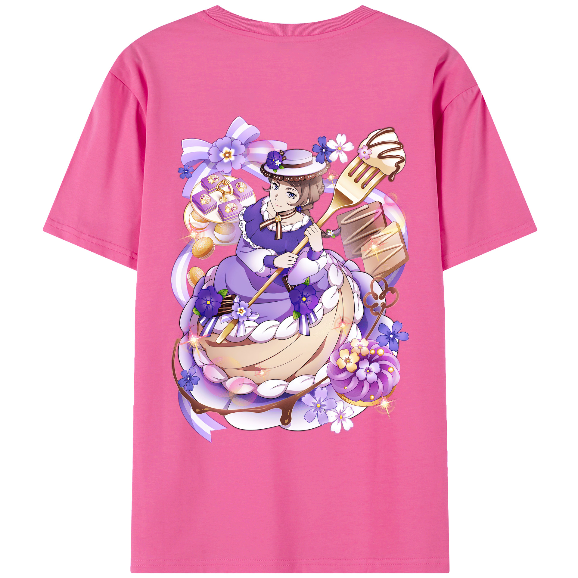 （画像用） 文豪ストレイドッグス Bungo Stray Dogs レディース半袖Tシャツ(バックプリント)